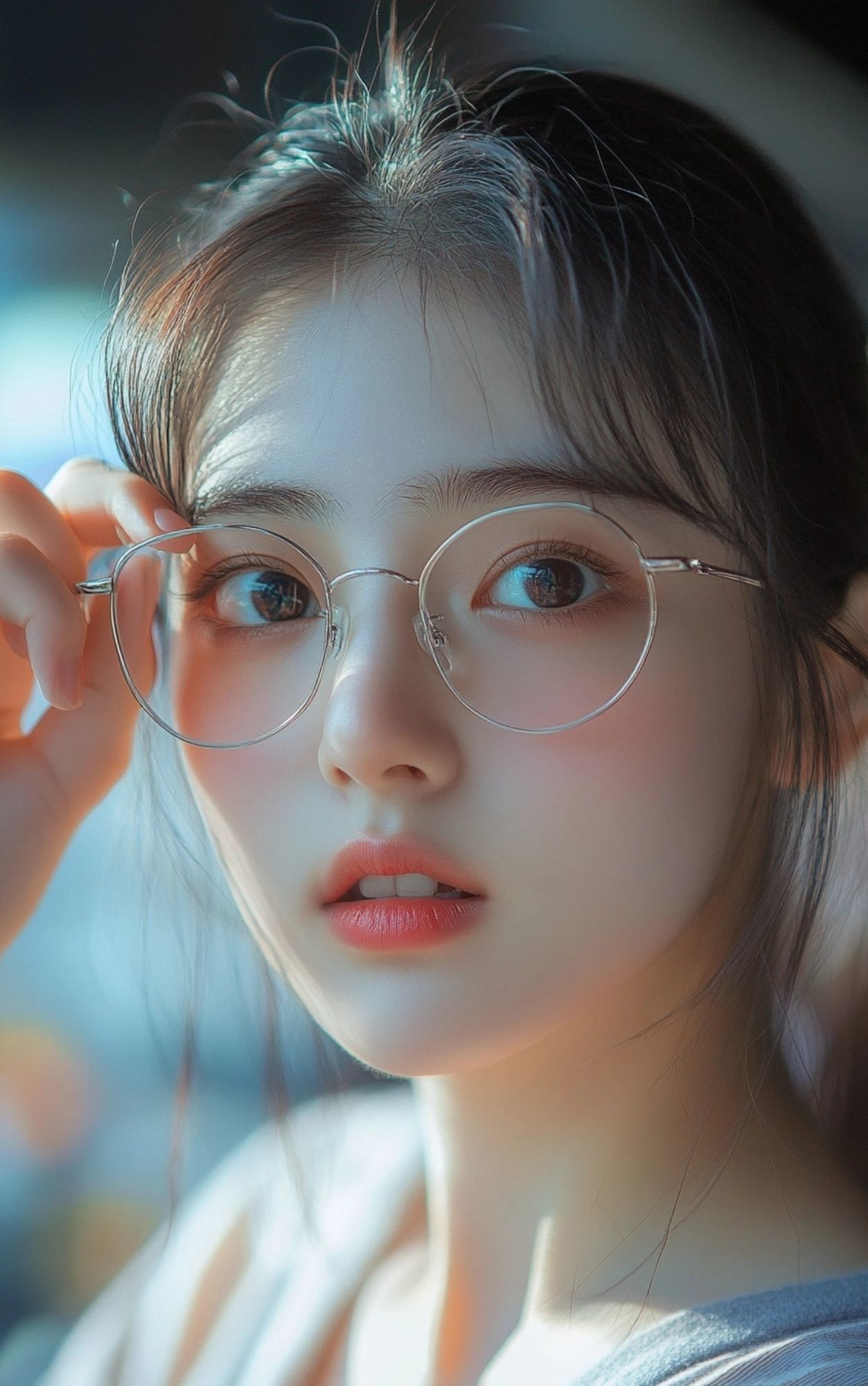 眼鏡美人 画像3