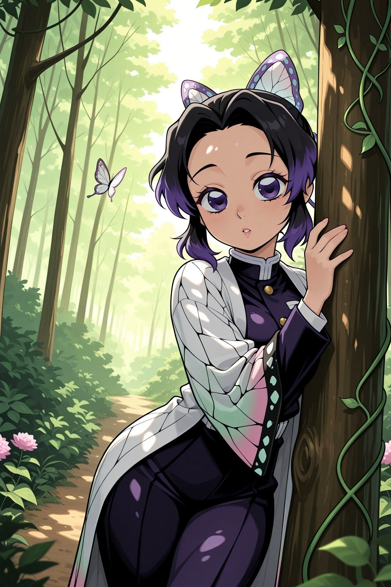 サンプル画像1:本当はエッチな胡蝶しのぶ – 鬼滅の刃 -(コロッケ) [d_661175]