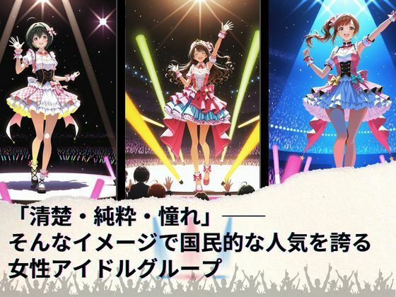 サンプル画像1:トップアイドルの裏帳簿 〜華やかさの裏に眠る営業記録〜 Cute 後編(ほぼ全年齢じゃないです) [d_661224]