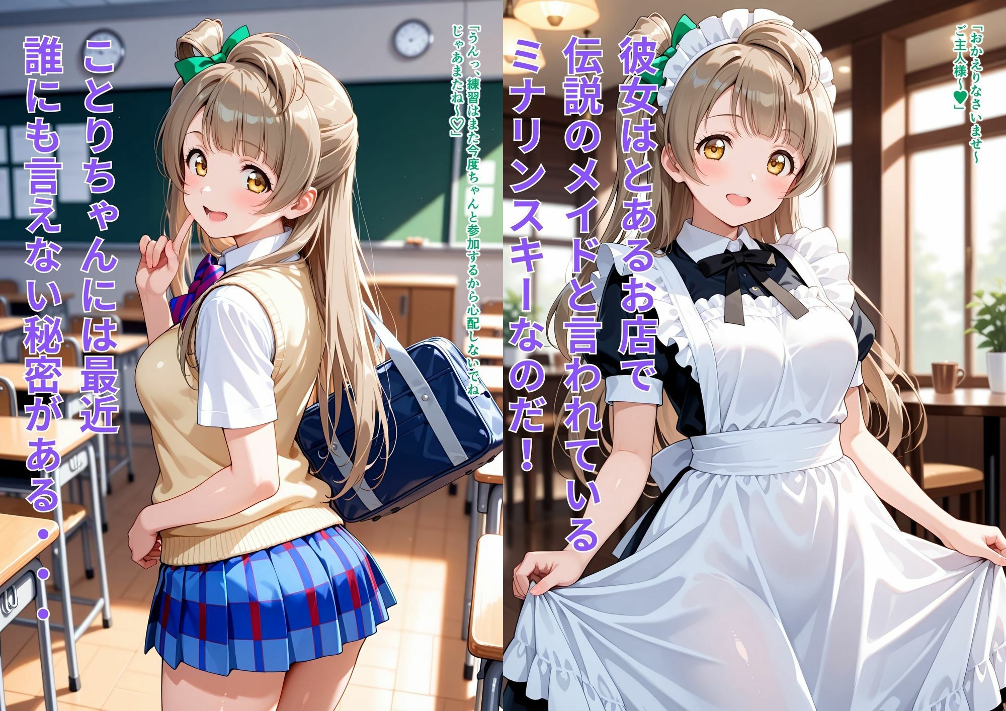 サンプル画像1:伝説のメイドの初恋  えっちになっちゃったミナリンスキー(はやふ) [d_661269]