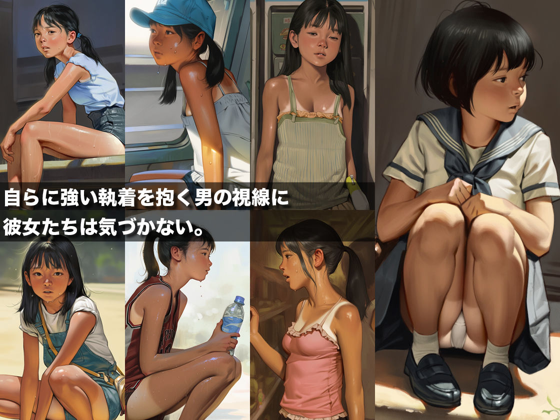 サンプル画像1:変態中年男の執着 – 夏休みの日焼け少女が誘拐・●物調教され、性奴●に堕ちた記録(BEEGLE PUBLISHING) [d_661284]