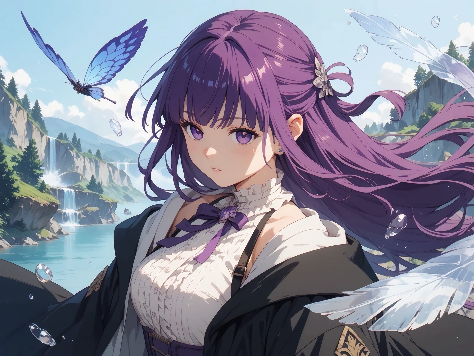 サンプル画像2:葬送の旅路にて(新名) [d_661320]