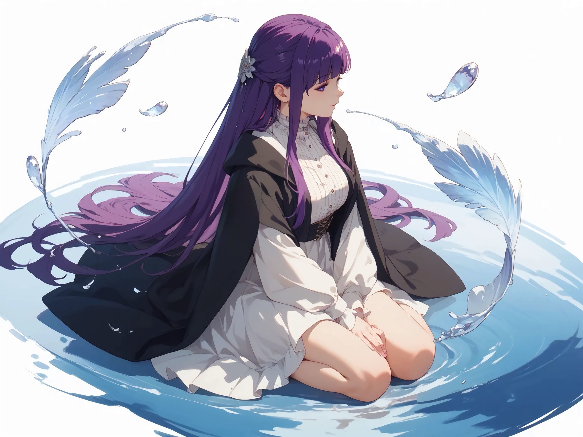 サンプル画像3:葬送の旅路にて(新名) [d_661320]