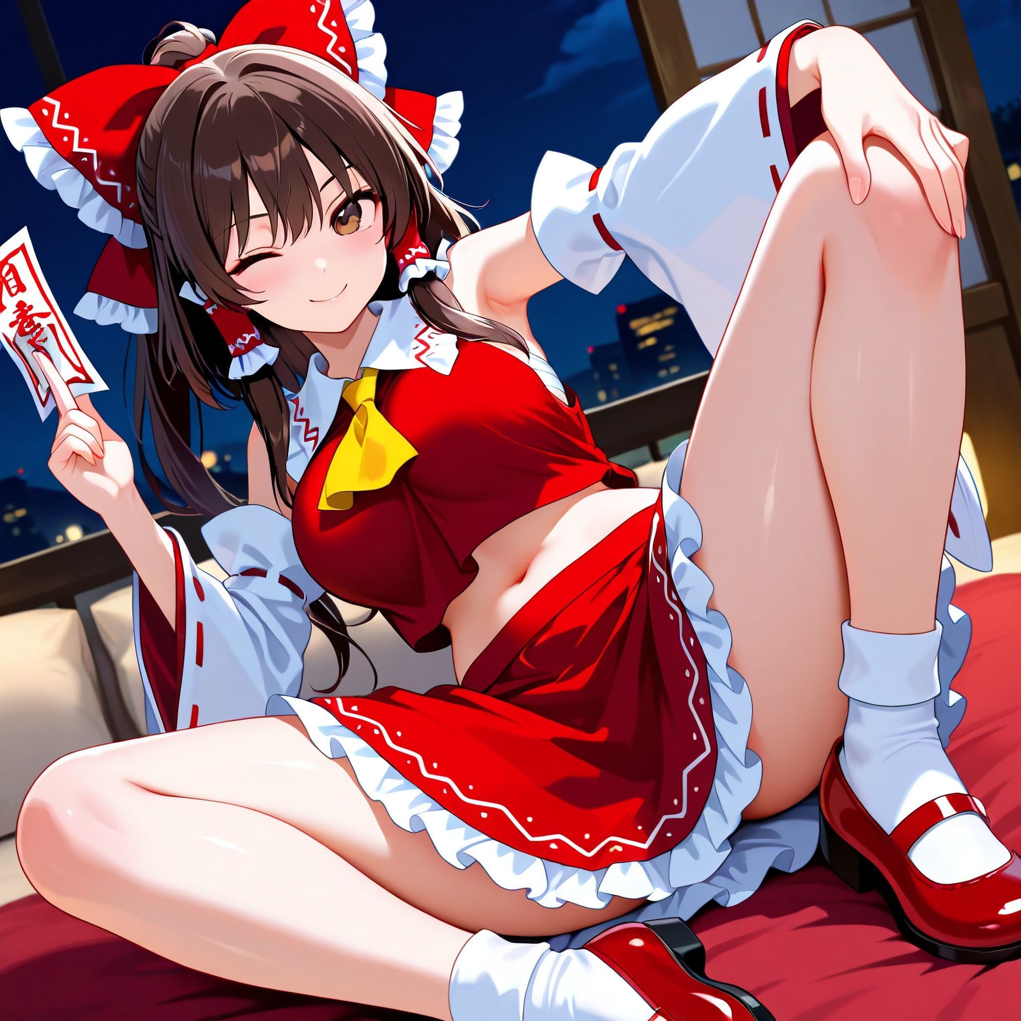 サンプル画像1:【東方project】ホテル幻想郷（博麗霊夢ver）(YumeCraft) [d_661336]