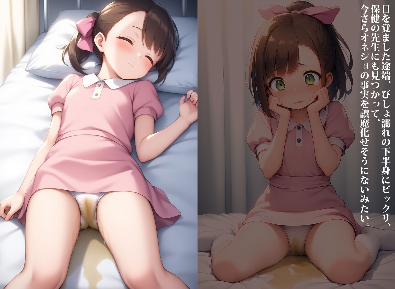 サンプル画像6:男女平等！オムツ性教育(性癖ユガ芽) [d_661378]