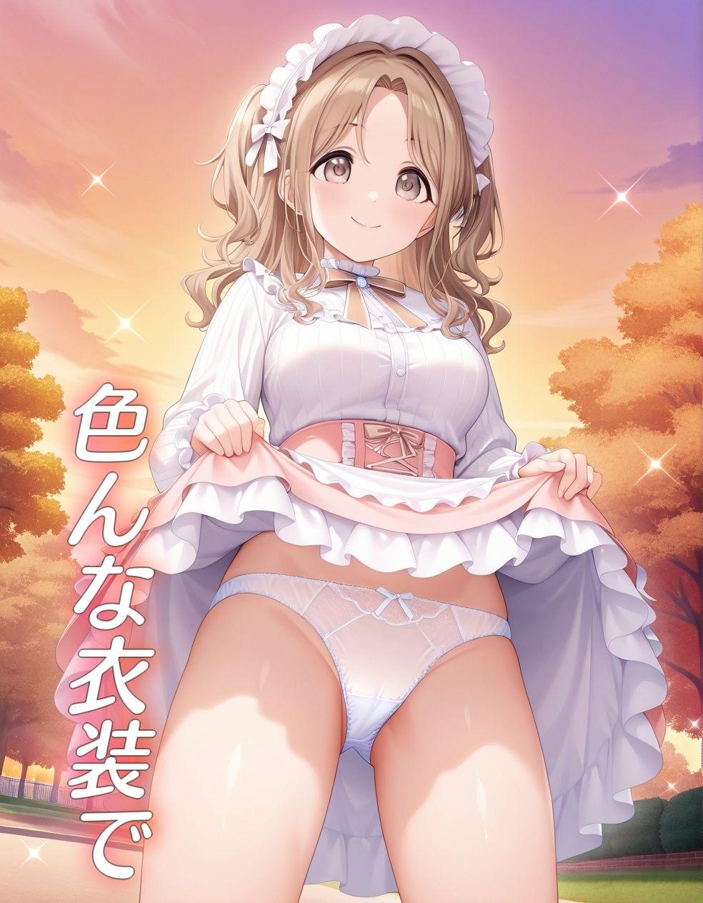 サンプル画像2:アイドルパンツ〜ゴスロリ編〜(AIパンツ部) [d_661395]