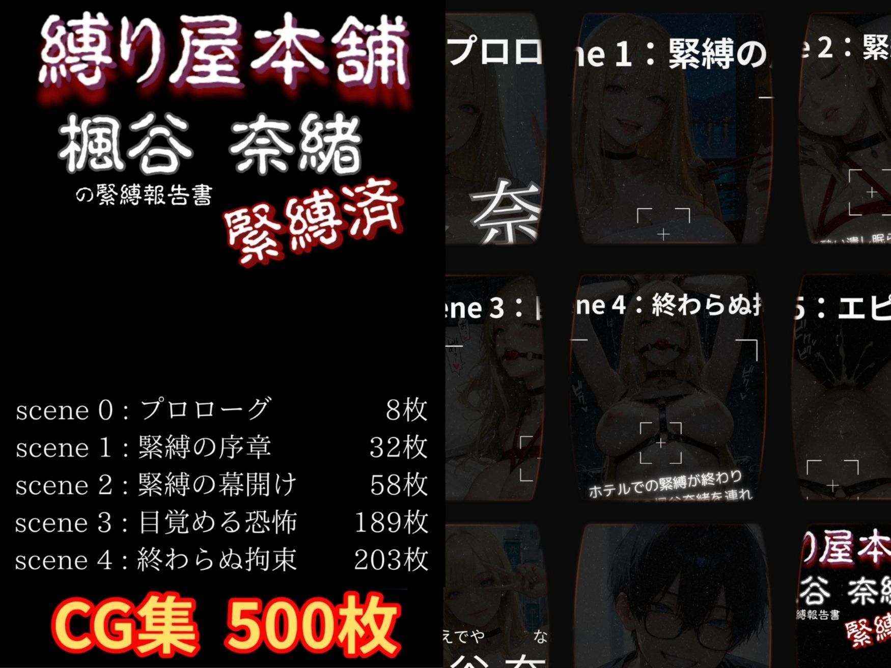 サンプル画像1:縛り屋本舗〜楓谷奈緒の緊縛報告書(mapuememaru) [d_661505]