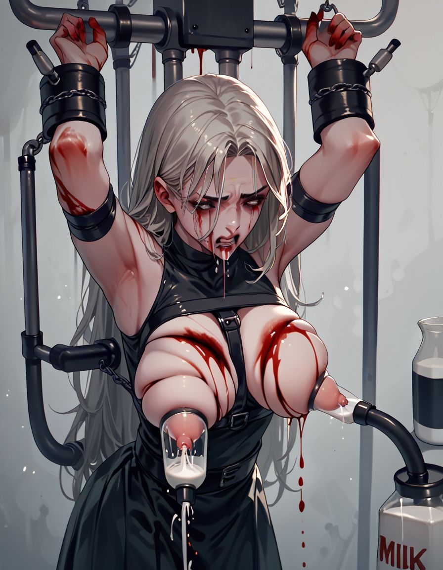 サンプル画像4:搾乳拷問4(同人集団とるとれす) [d_661530]