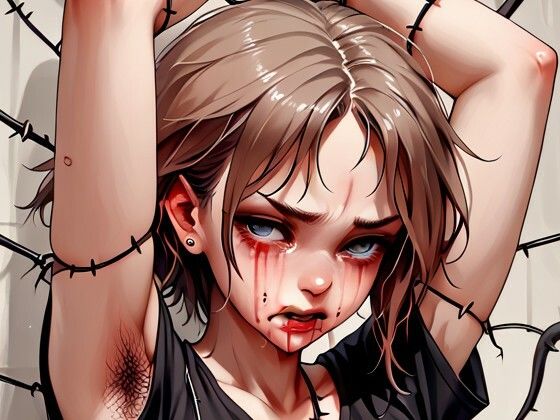 近未来女性兵士鉄線拷問2【同人集団とるとれす】