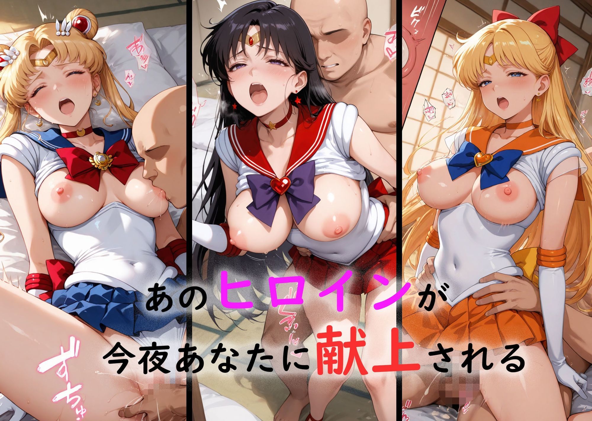 サンプル画像1:接待旅館〜彼女は今夜の献上品〜セーラー〇ーン編(うどん) [d_661745]