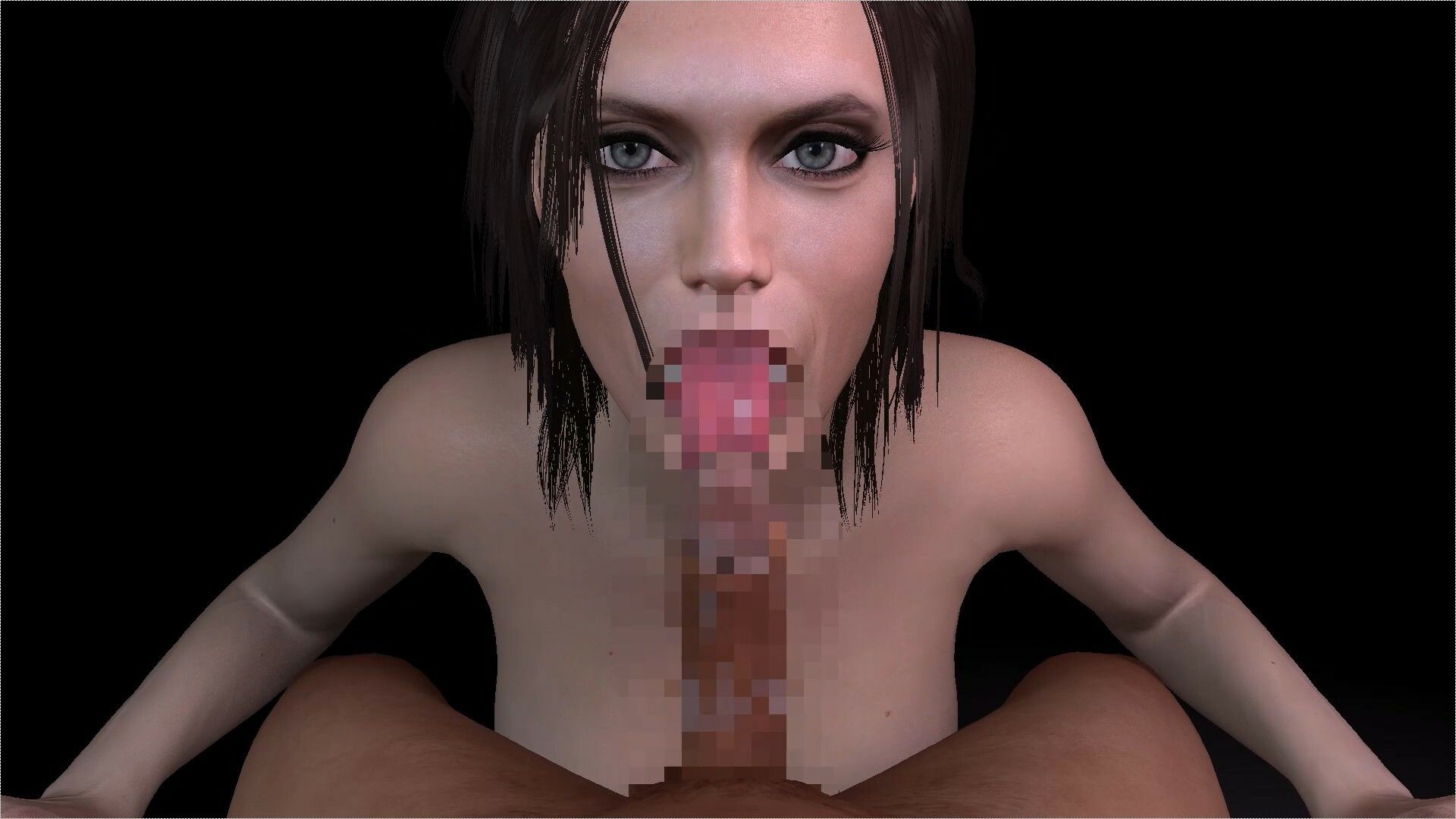 【ROMV317】ララ・クロフト - トゥームレイダー「手こきフェラチオパイズリぶっかけお掃除フェラ」 画像4