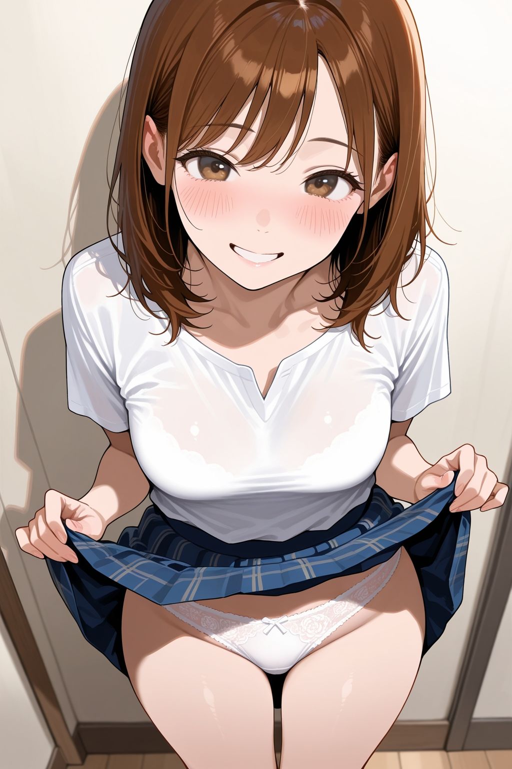 サンプル画像5:見せつけガールズ☆ スカート上げちゃう編(カズン) [d_661803]