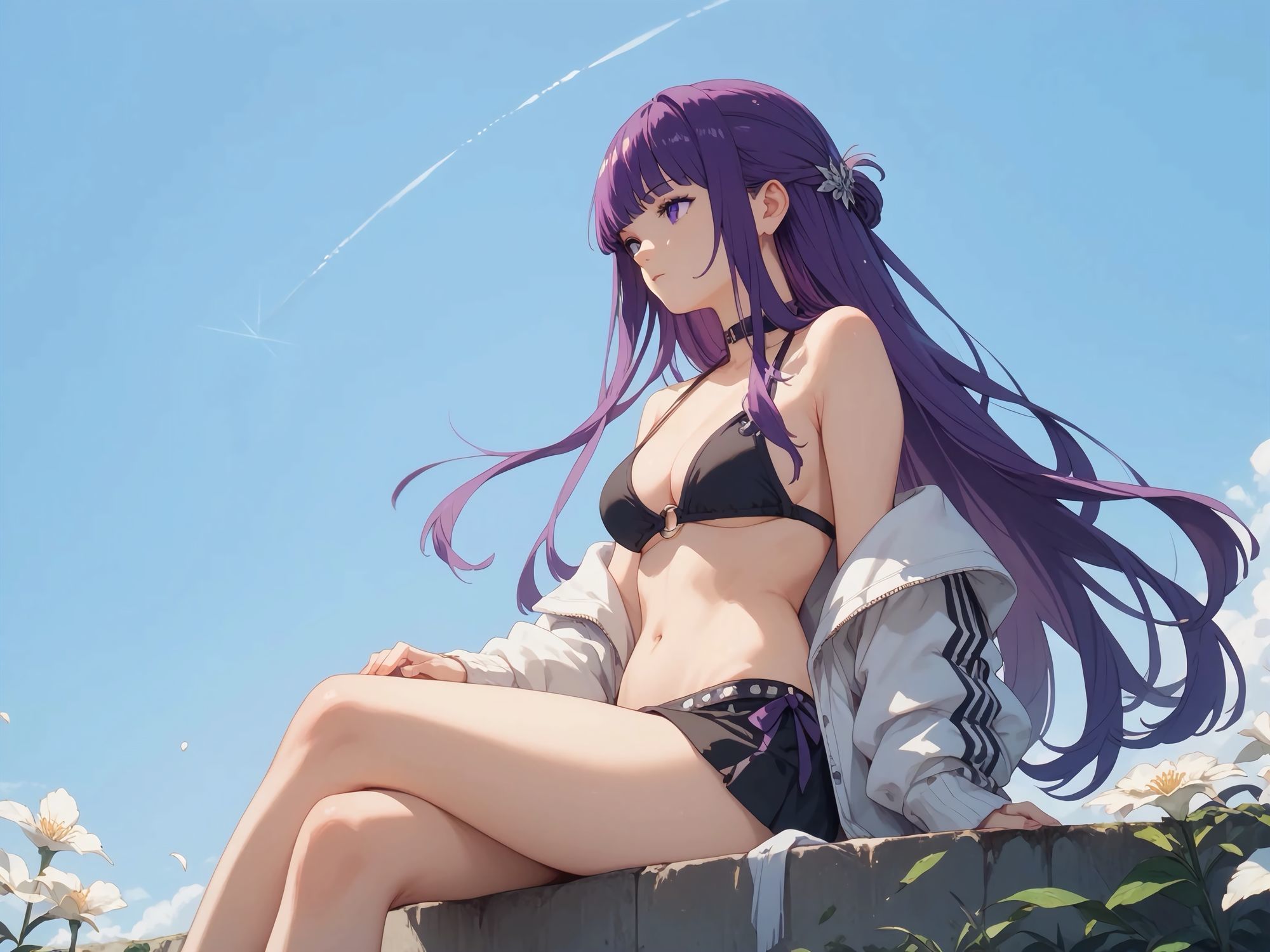 サンプル画像1:涼夏の休日(新名) [d_661813]