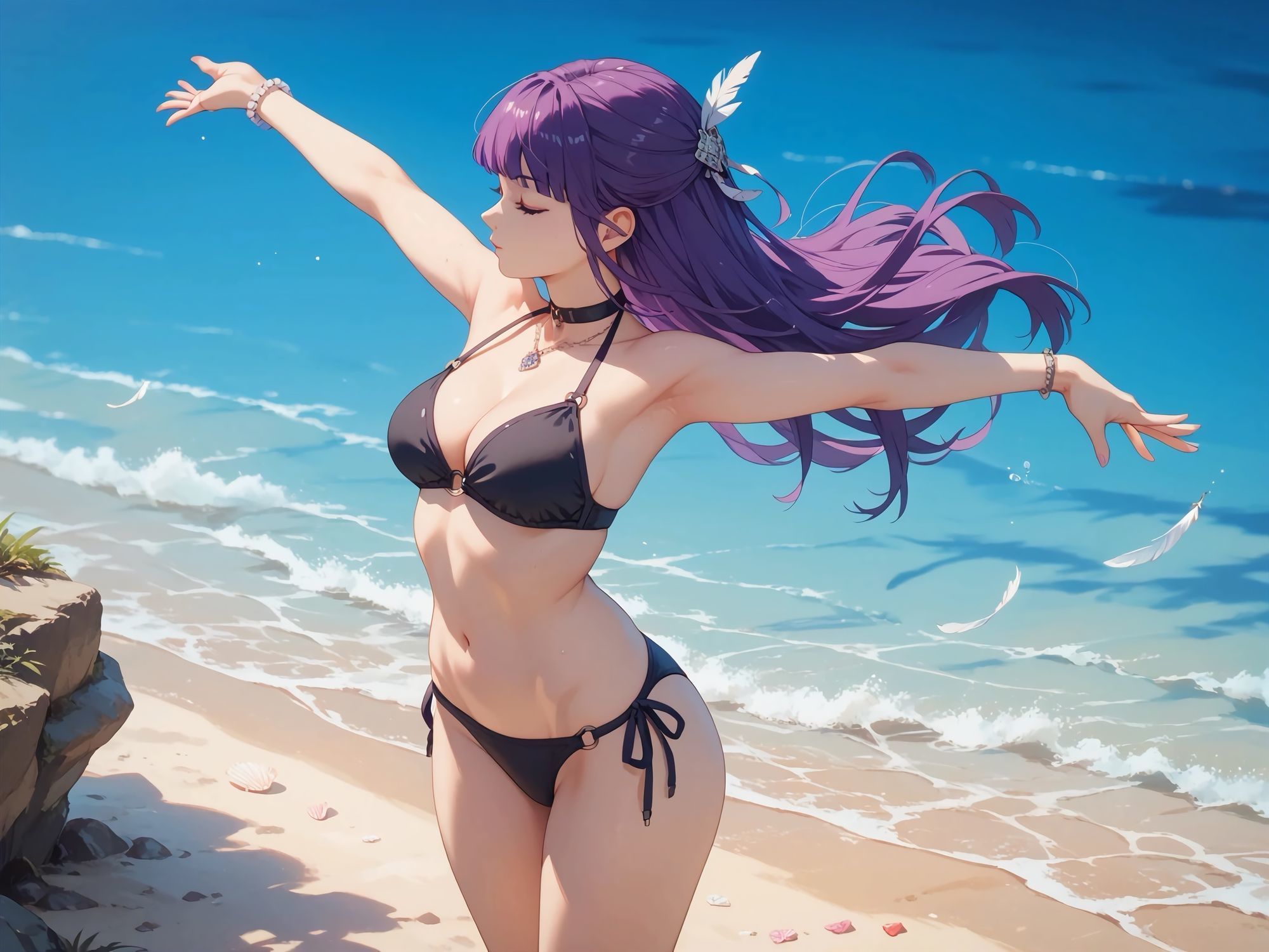 サンプル画像3:涼夏の休日(新名) [d_661813]