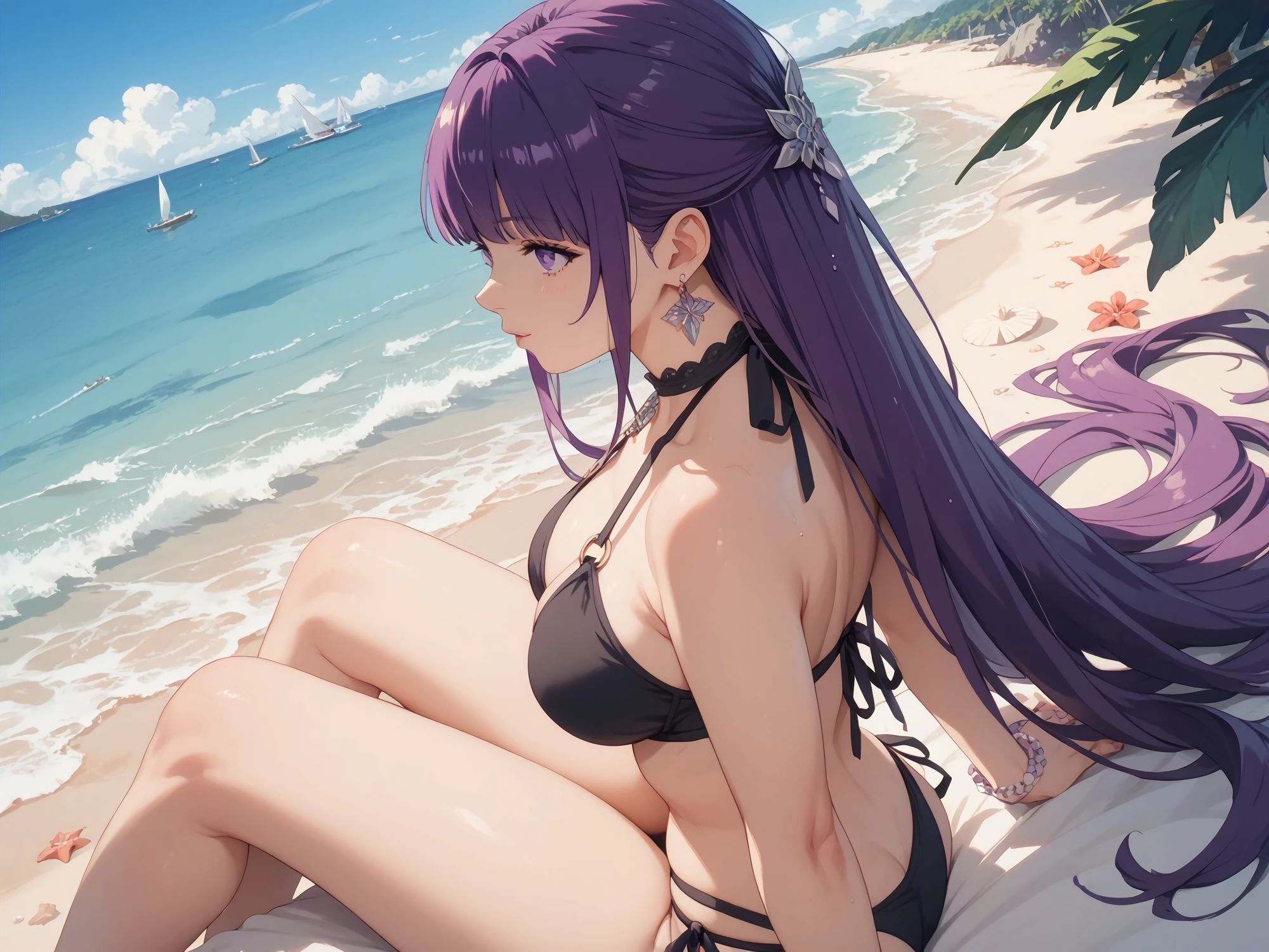 サンプル画像4:涼夏の休日(新名) [d_661813]