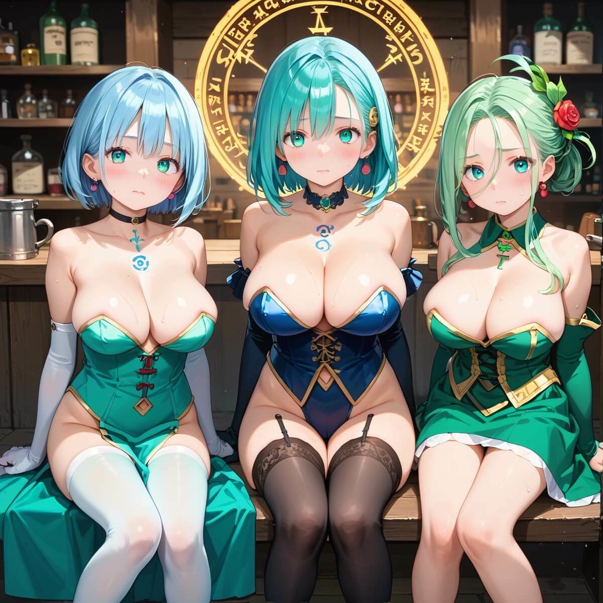 サンプル画像2:300年生きた魔女の性への目覚め〜こんなに気持ちいいなんて…〜4【厳選CG230枚収録】(スカーレットムーン) [d_661843]