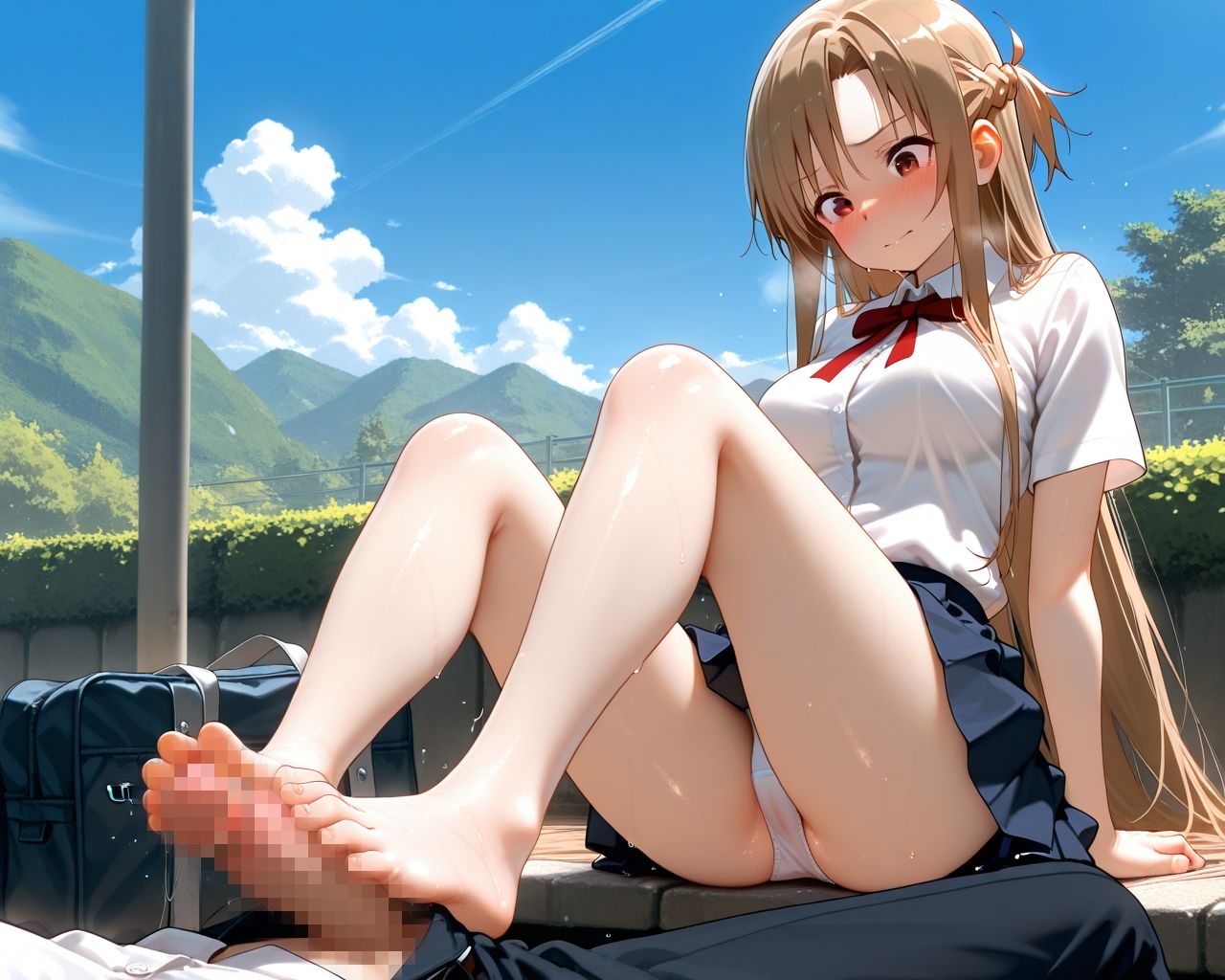 サンプル画像5:アスナと秘密の特訓(sayuri) [d_661994]