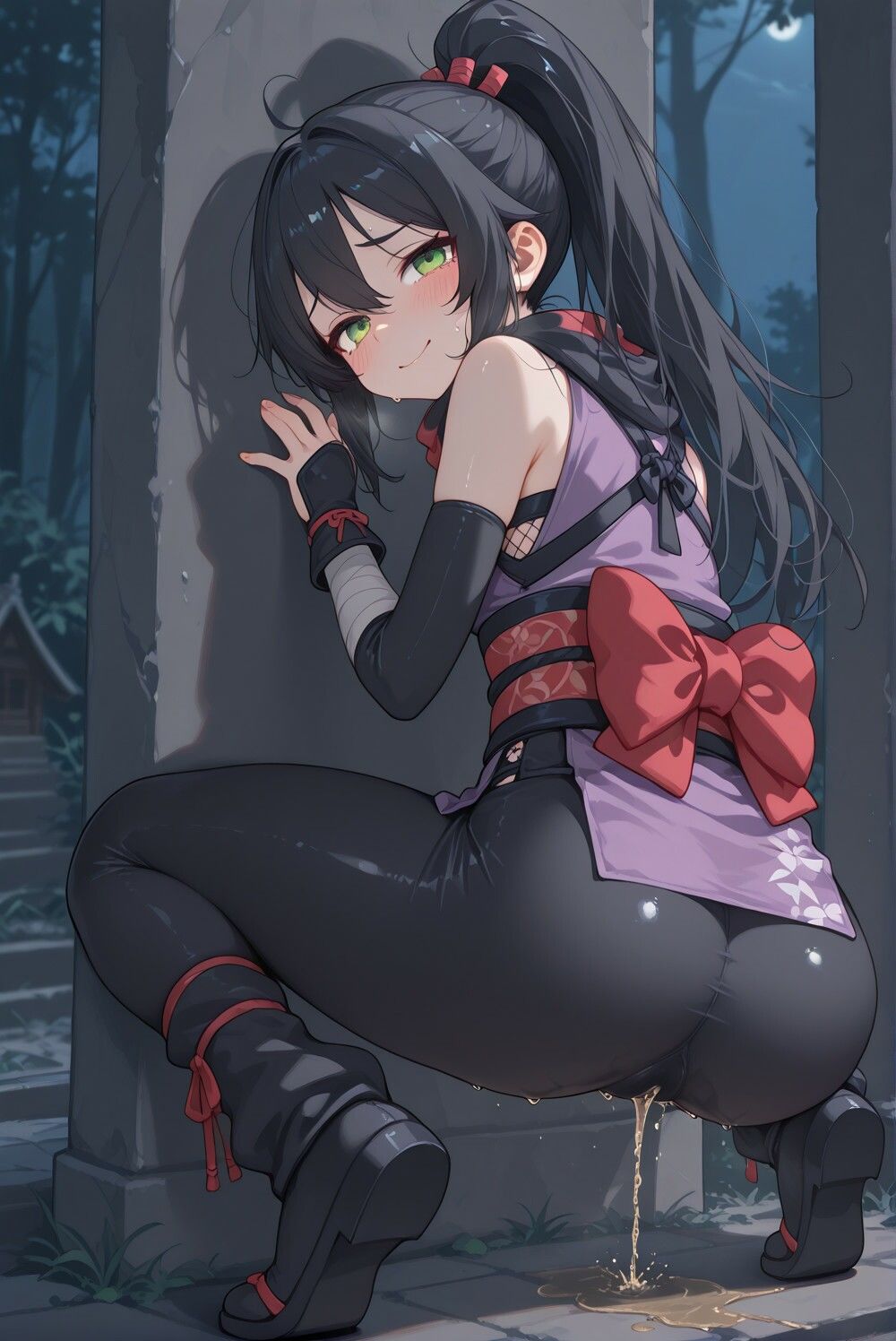 サンプル画像3:おもらしくノ一忍法帖(CRIS STAGE) [d_662055]