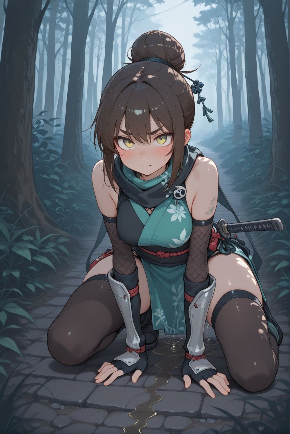 サンプル画像4:おもらしくノ一忍法帖(CRIS STAGE) [d_662055]