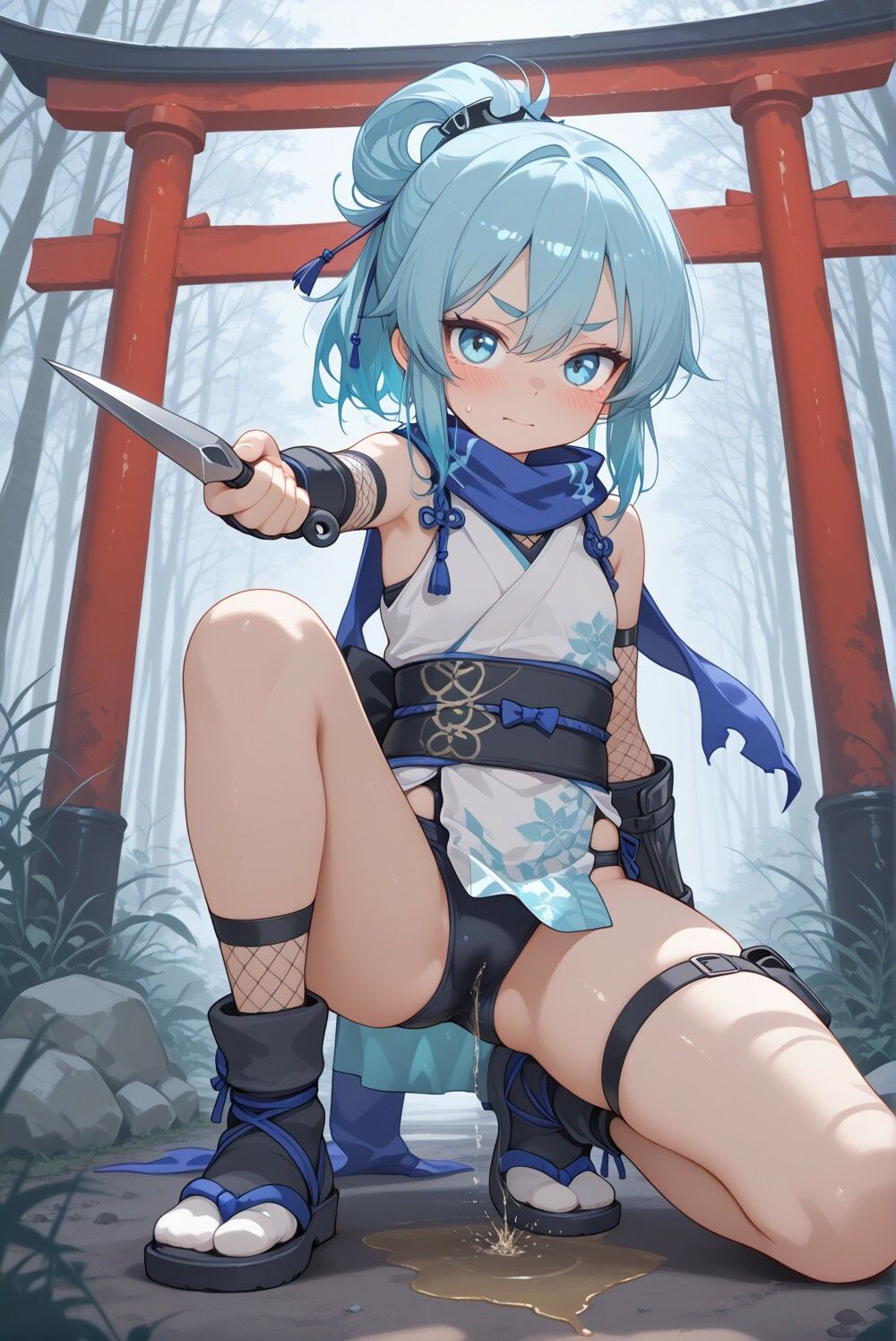 サンプル画像5:おもらしくノ一忍法帖(CRIS STAGE) [d_662055]