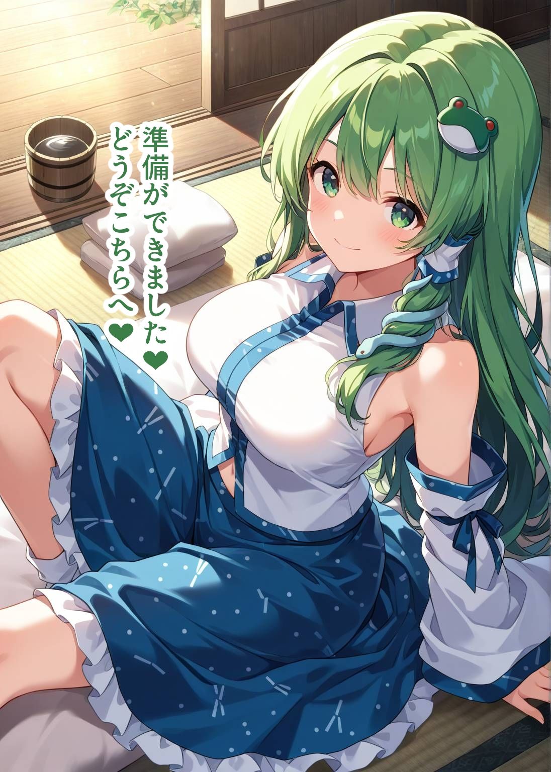 サンプル画像4:東方交尾録〜東風谷早苗編〜(東方FAP) [d_662071]