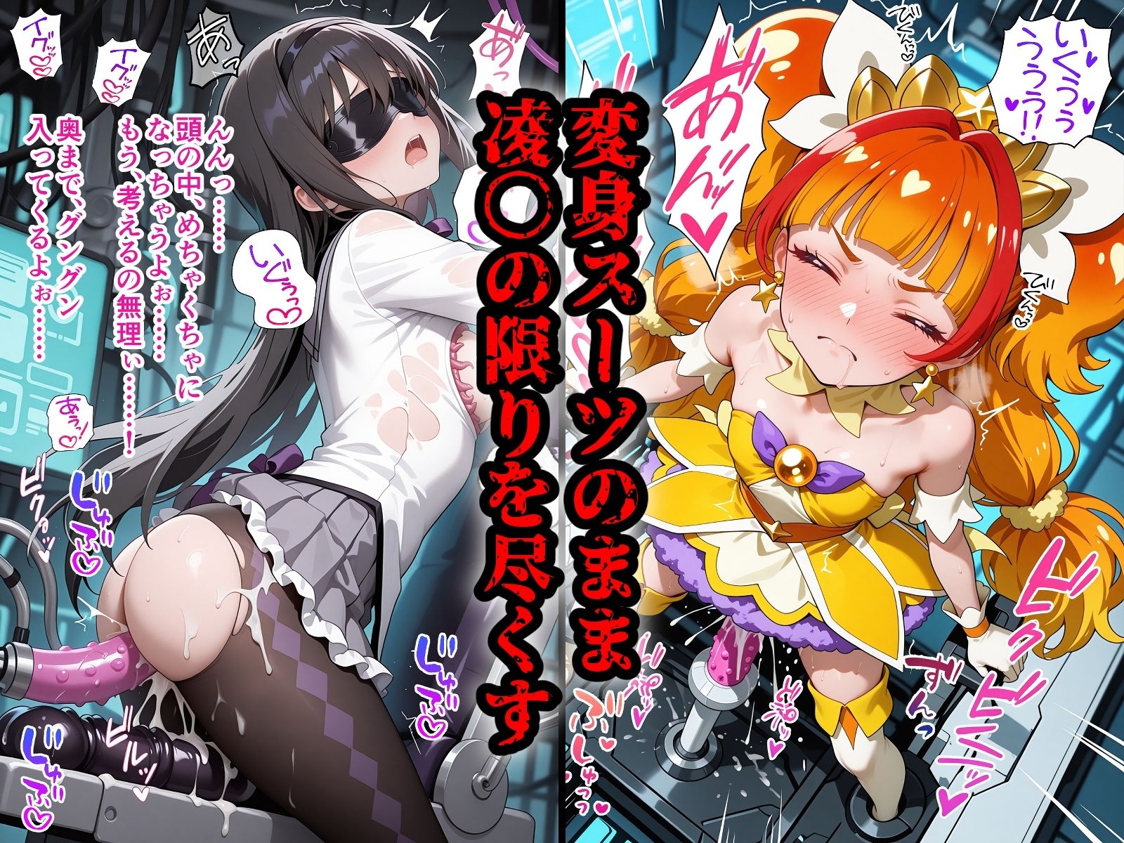 完全敗北魔法少女 ま〇か ほ〇ら 屈服するまでが魔法少女だ1 画像10