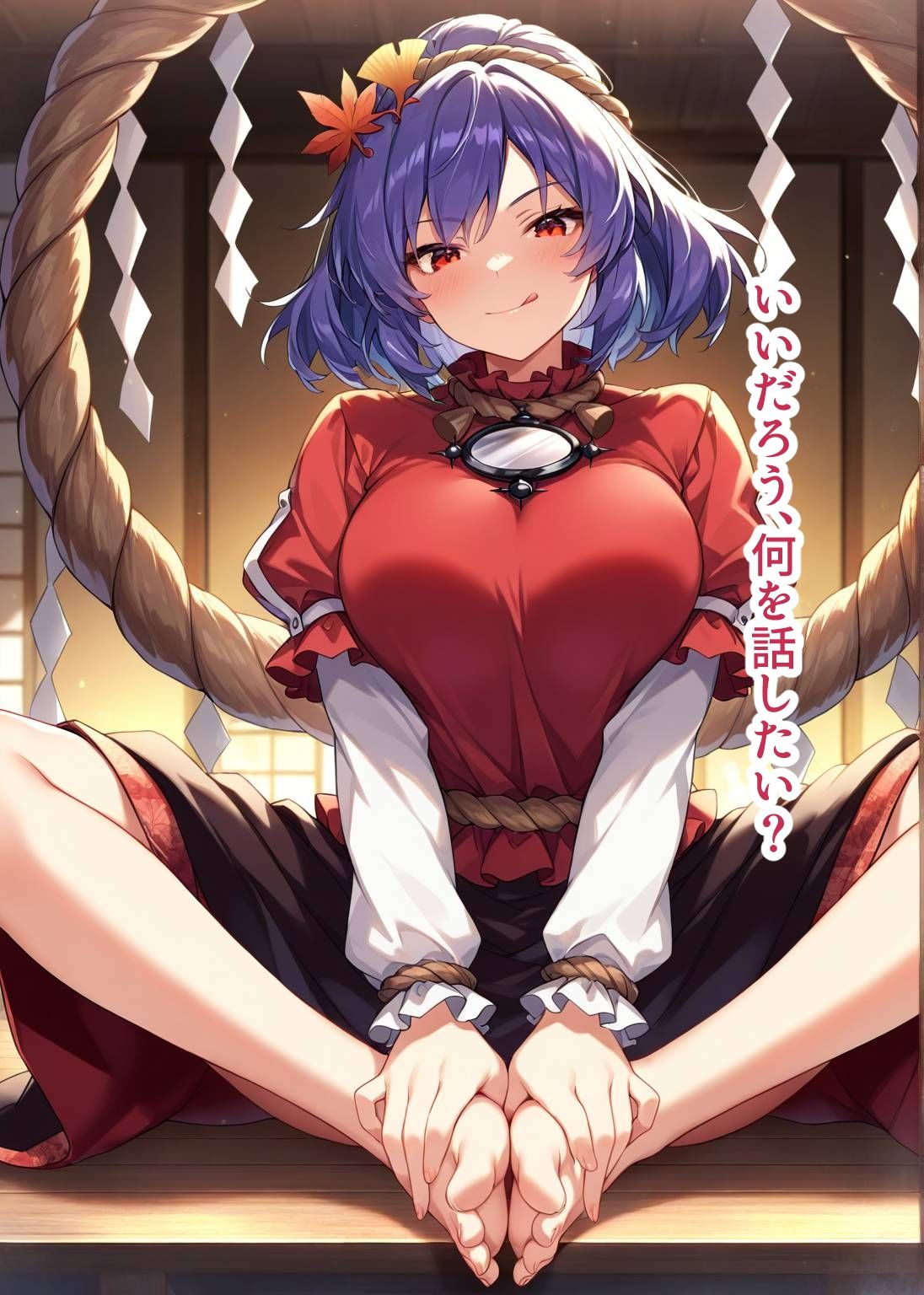 サンプル画像3:東方交尾録〜八坂神奈子編〜(東方FAP) [d_662075]