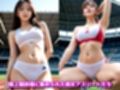 陸上女子  競技場で公開生本番2