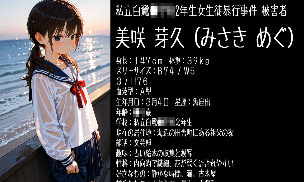 メグと事件と海の家 エロ漫画2