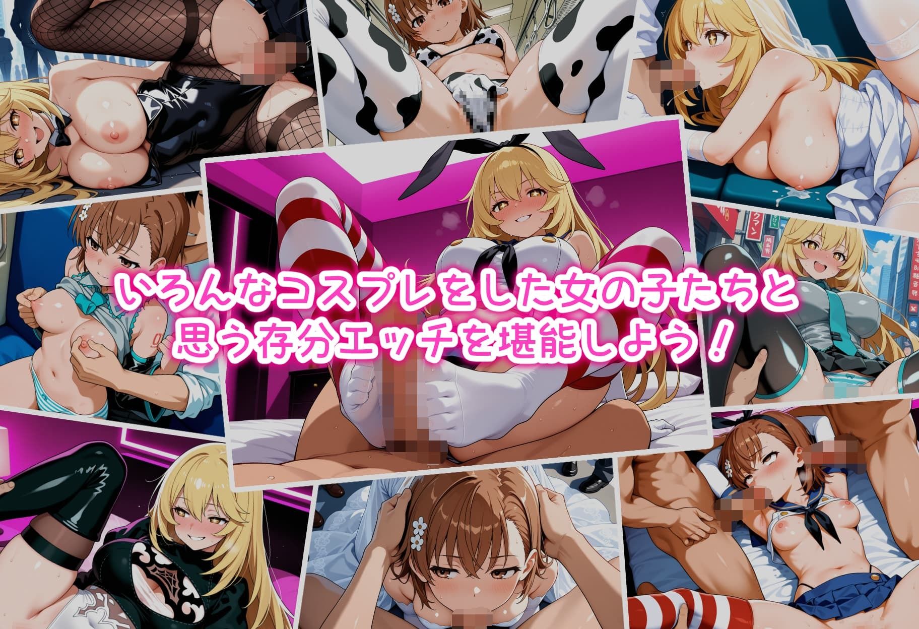 サンプル画像1:コスプレ撮影館 常盤台〇編(パルテノンの館) [d_662265]