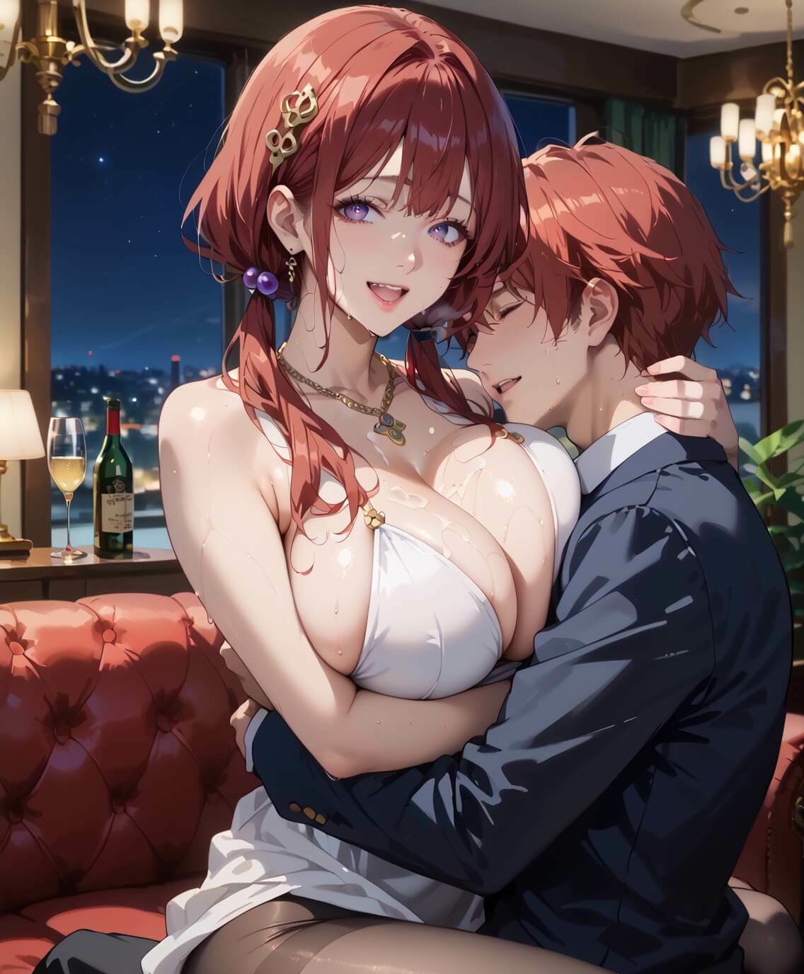 サンプル画像4:高級キャバの極上姫たち5〜VIP席での秘密の遊び〜・270枚(わいだん.com) [d_662320]