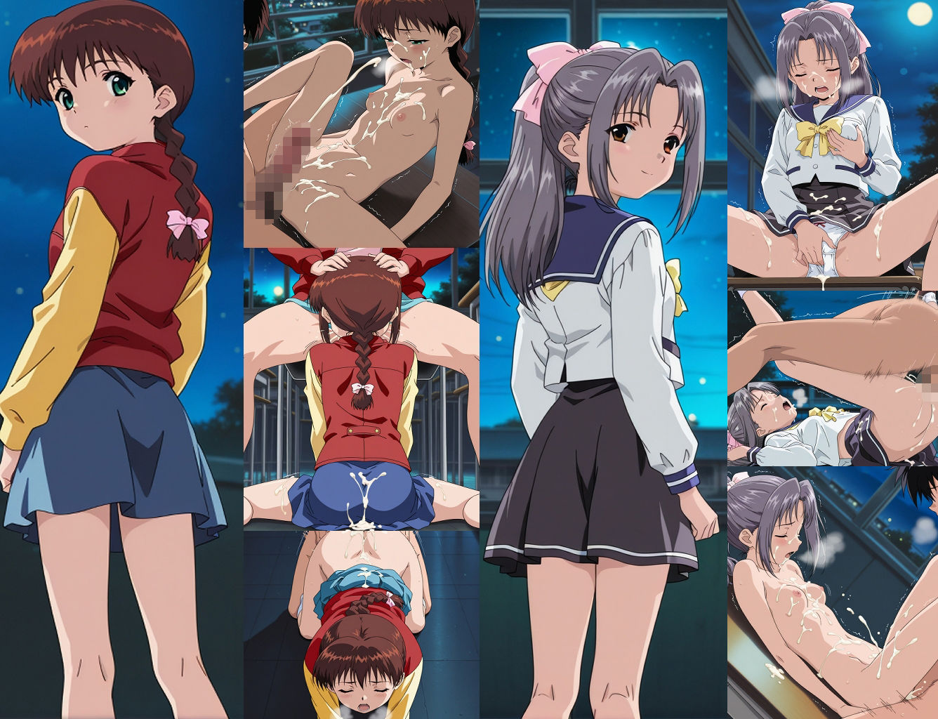 サンプル画像5:学〇の怪談の時間(ラクダ師匠) [d_662328]