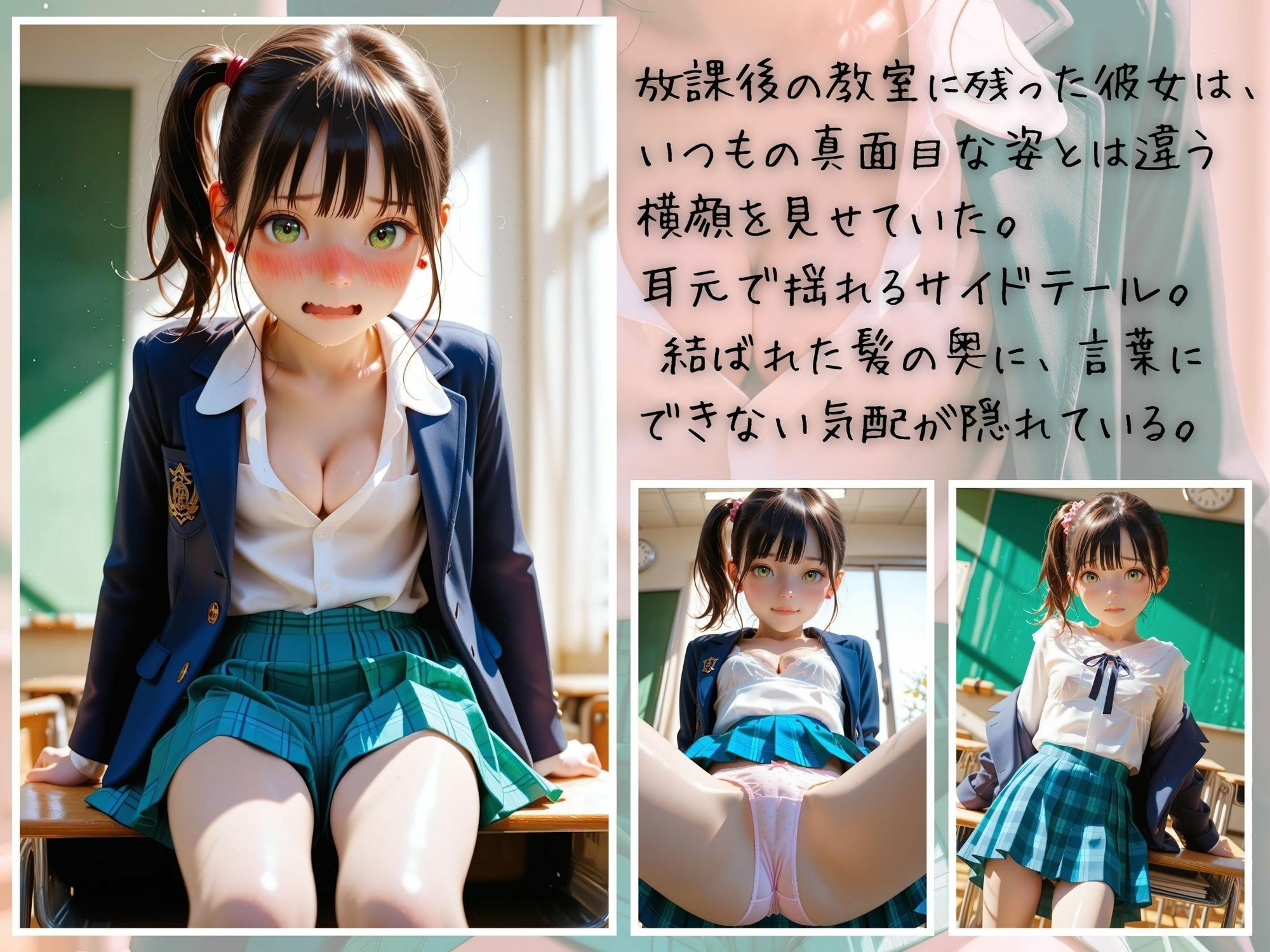 サンプル画像1:放課後リアル ＃05  〜サイドに結んだ想いと秘密〜(青春グレーゾーン) [d_662354]