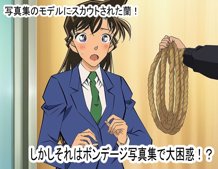 サンプル画像1:ボンデージモデル毛〇蘭(馬面UMA) [d_662361]