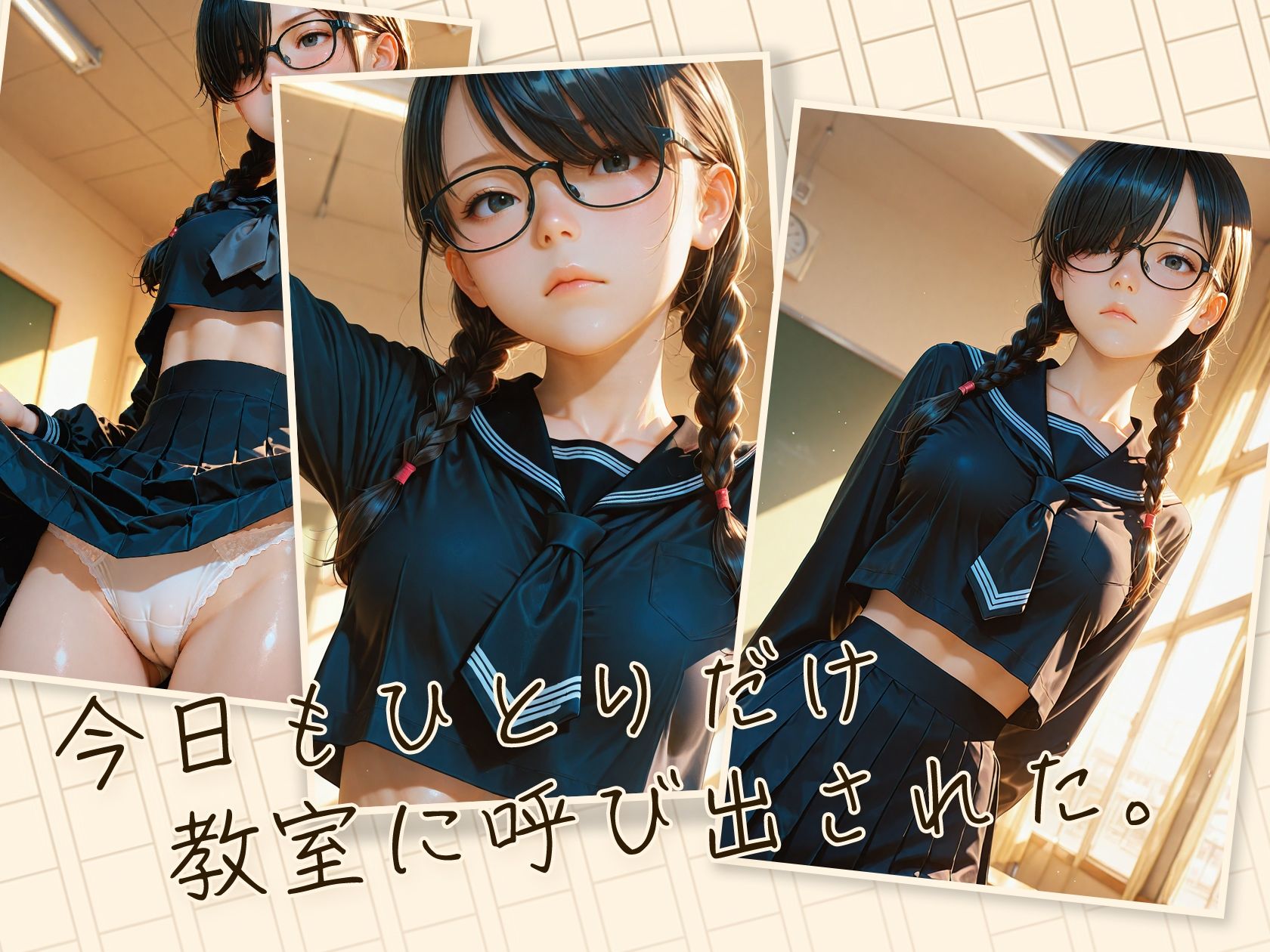 サンプル画像1:地味な女の子は、茶道部でもいいなり。(フワガールズ) [d_662378]