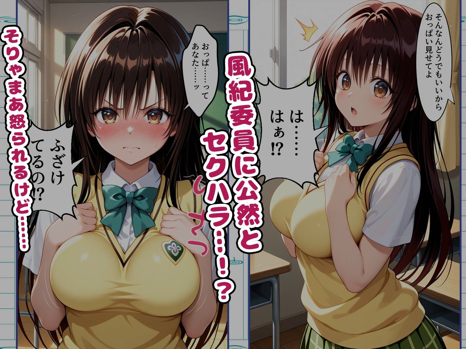 【古〇川編】巨乳のあの子を催●アプリで着せ替えオナホ2話 画像1