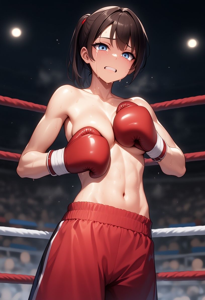 サンプル画像4:女子ボクシング美少女AIイラストコレクション5 罰ゲーム編(温泉たまご) [d_662520]