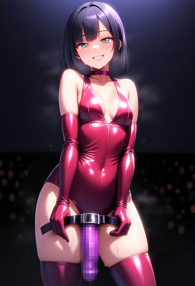 サンプル画像3:BDSMクラブ 美少女AIイラストコレクション1 女王様立ち絵編(温泉たまご) [d_662524]