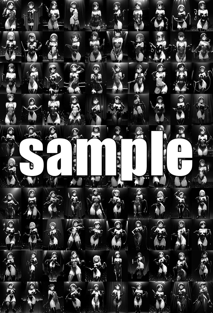 サンプル画像6:BDSMクラブ 美少女AIイラストコレクション1 女王様立ち絵編(温泉たまご) [d_662524]