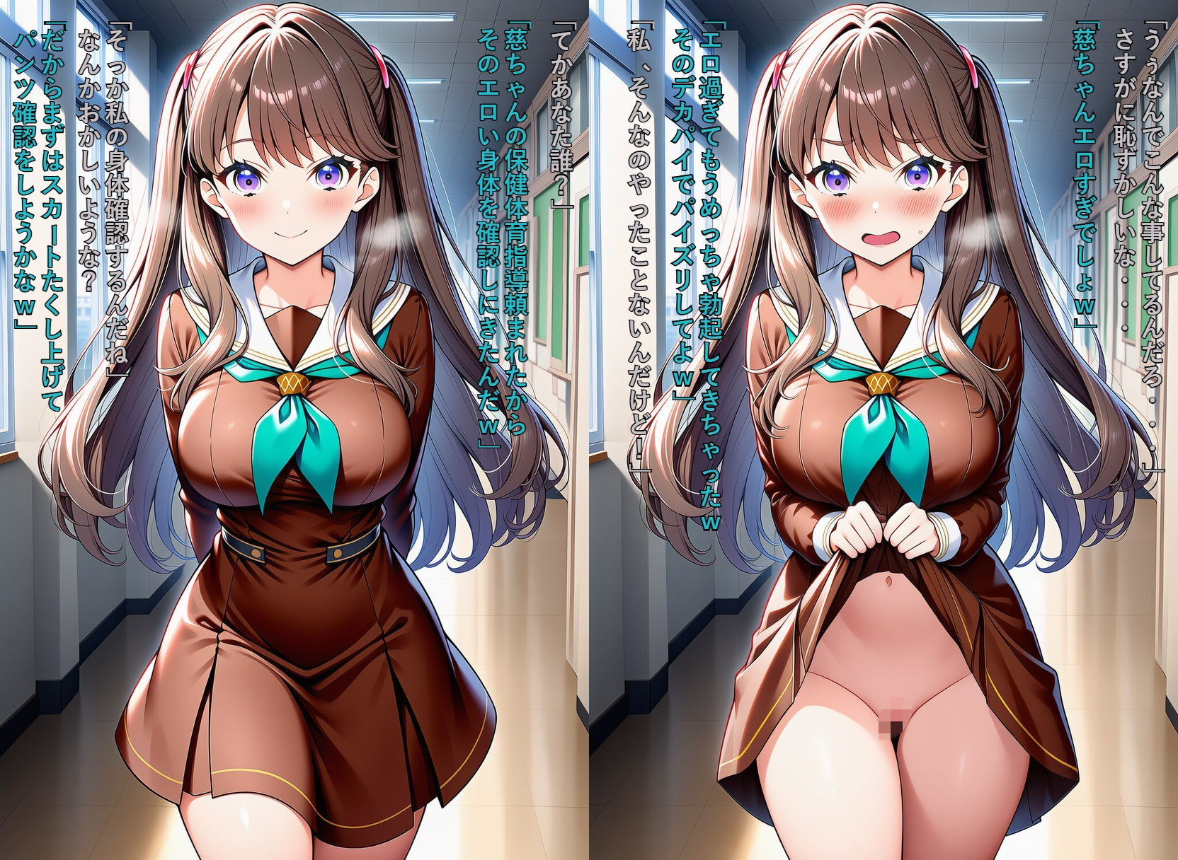 サンプル画像3:いいなり蓮〇空 可愛いスクールアイドルを常識改変でやりたい放題(つこっぺぱん) [d_662629]