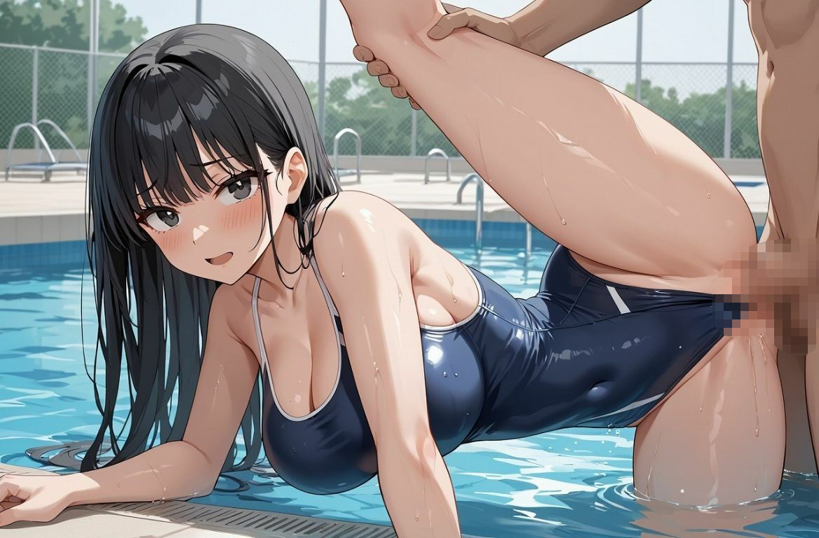 サンプル画像4:スク水姿で催●にかけられたらやりたい放題されてしまう(しろいか) [d_662651]