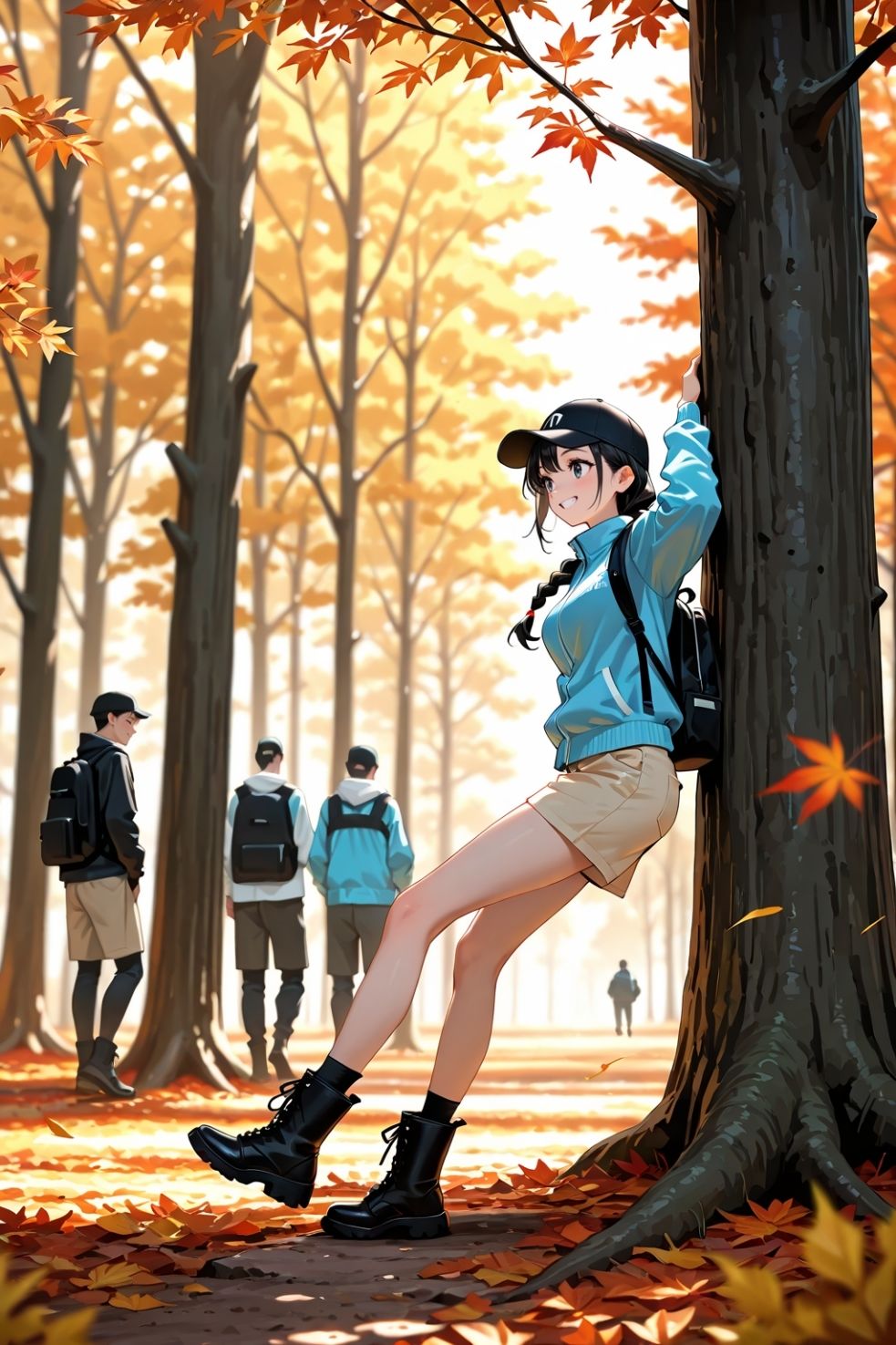 サンプル画像1:登山サークル女子メンはただの肉玩具(カリモーちょん) [d_662701]