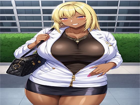 サンプル画像1:肉感ボディ×褐色肌（ハート）むっつりGカップビッチギャル、テクに酔いしれ即堕ち（ハート）(美彩ギャル) [d_662725]