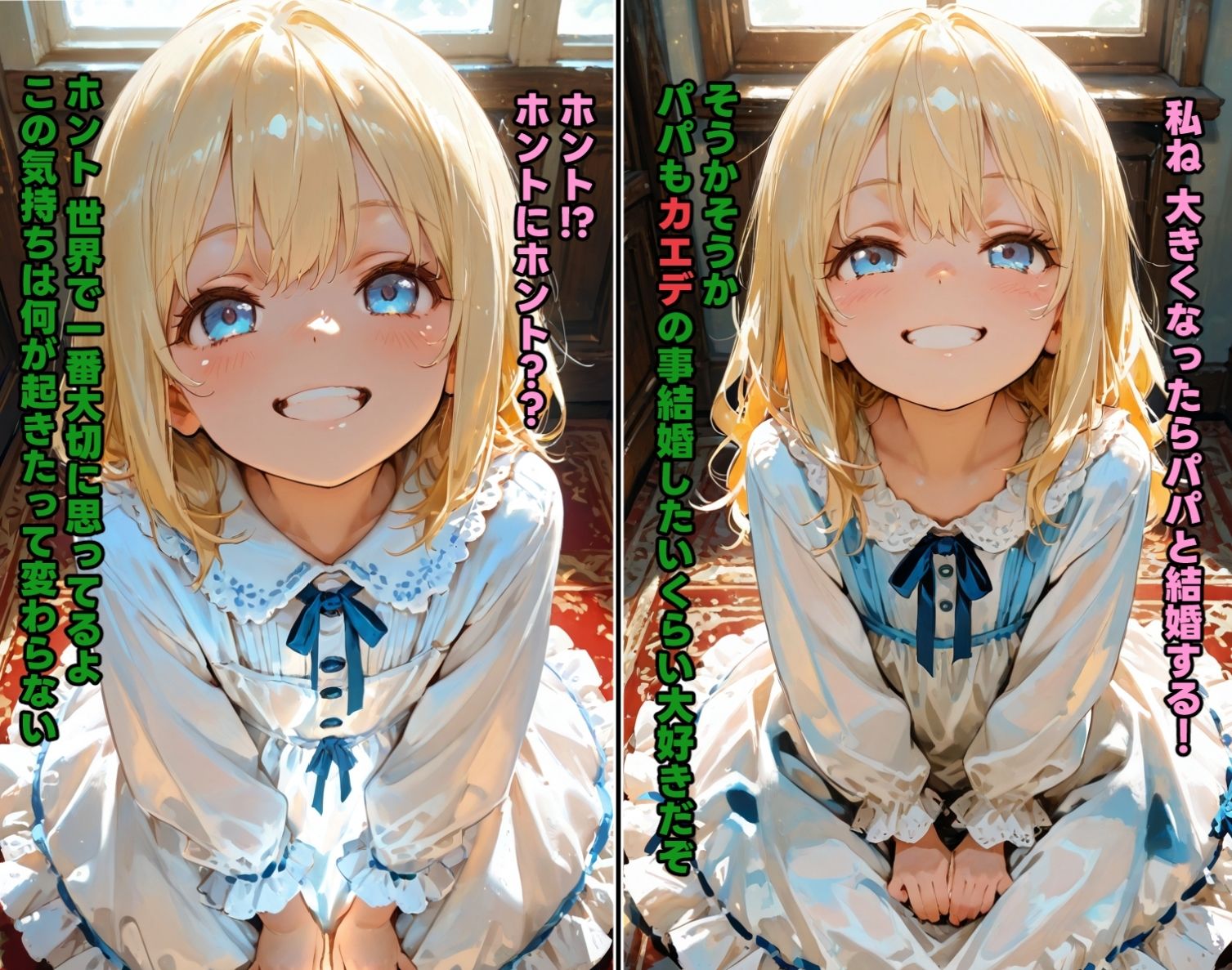 サンプル画像1:全部パパのせい（はーと）(南風) [d_662727]