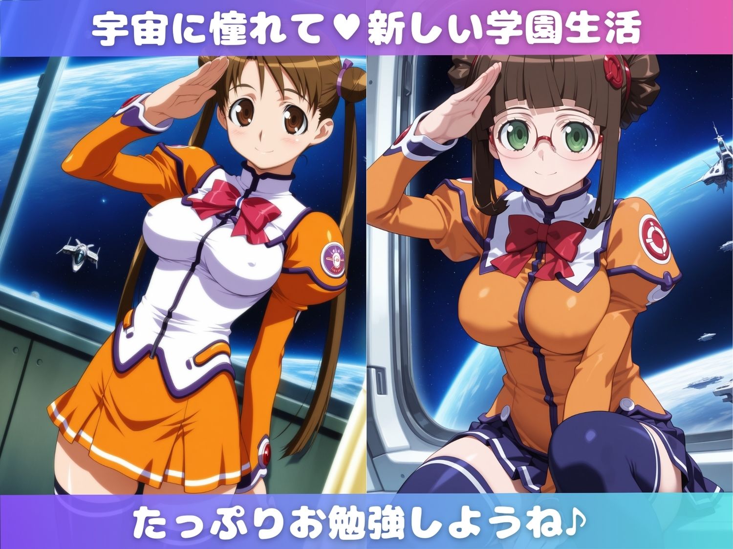 サンプル画像1:宇宙のス●ルヴィアの秘密   洗●オジサンが孕むまで肉便器にしちゃうお話(僕らのサンバ) [d_662810]