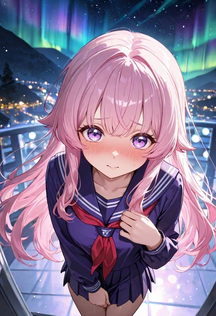 サンプル画像1:学校じゃ教えてくれない性教育-幻想的な世界で野性ラブラブSEX-（239枚）(にじいろ@AI城) [d_662812]