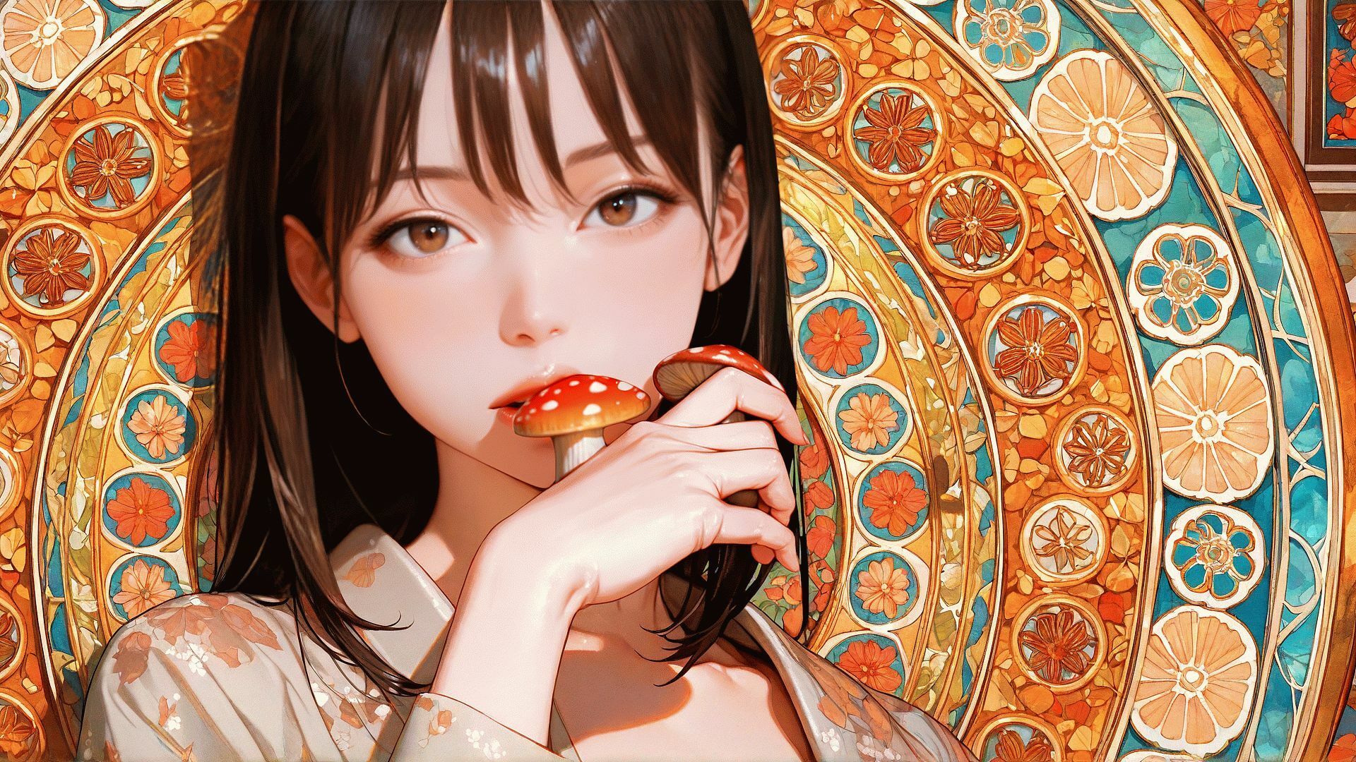 サンプル画像3:キノコノコノコ(Gugh Gouf Burgers) [d_662862]