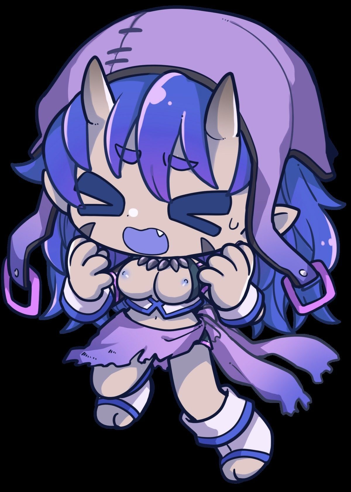 サンプル画像2:クリエイターの皆様ためのモン娘素材集4(ふぁっちゅ) [d_662870]