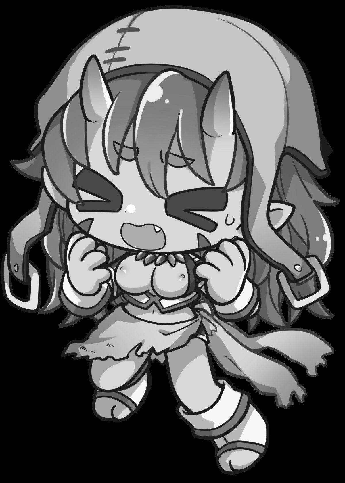 サンプル画像4:クリエイターの皆様ためのモン娘素材集4(ふぁっちゅ) [d_662870]