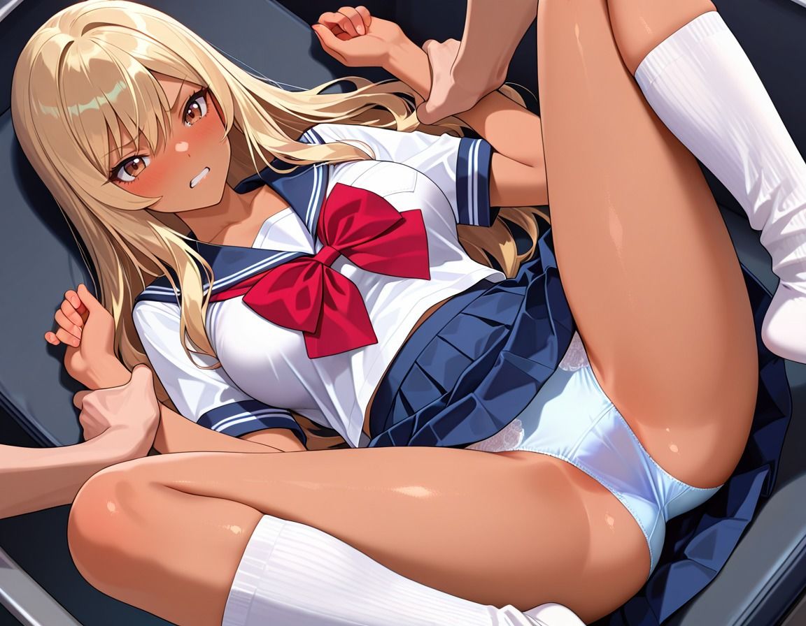 ビッチギャルおじさんち〇ぽでメス堕ち 画像1
